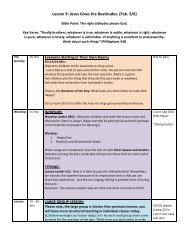 Lesson 9: Jesus Gives the Beatitudes. (Feb. 5/6) - Loop Kids