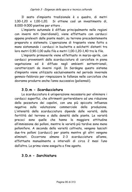 Il carciofo [file .pdf] - Sardegna Agricoltura