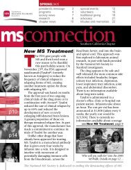 Spring 2005 - National Multiple Sclerosis Society