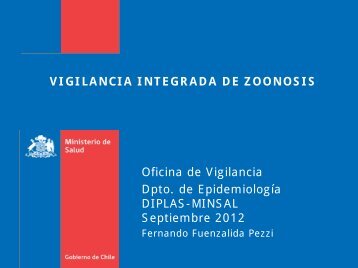 vigilancia integrada de zoonosis - Informe Situación Epidemiológica ...