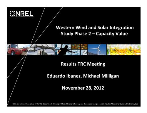 Capacity Value - NREL