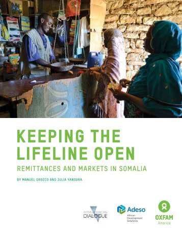 keeping the lifeline open Remittances and markets in Somalia - Adeso