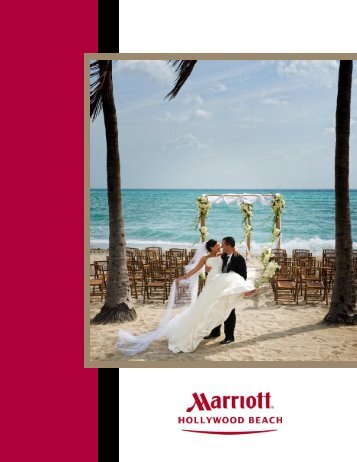 Wedding Packages & Menus - Hollywood Florida Hotel on the Beach