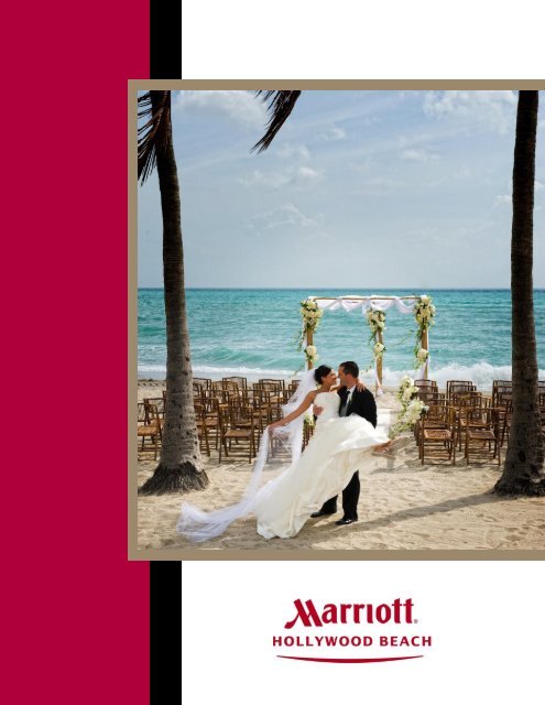 Wedding Packages & Menus - Hollywood Florida Hotel on the Beach