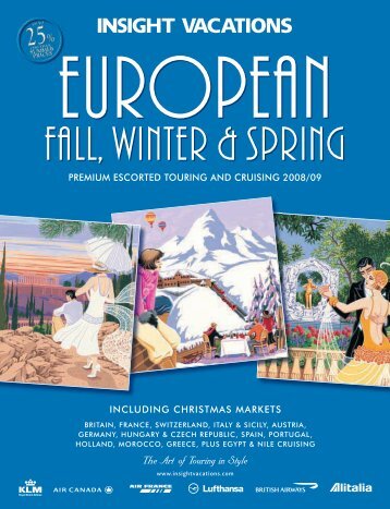 Insight Vacations European Fall Winter and Spring - TPI Worldwide