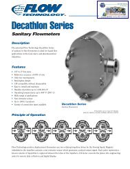 PD Meter - DC-F Series Sanitary - Instrumetrics Engineering Ltd.