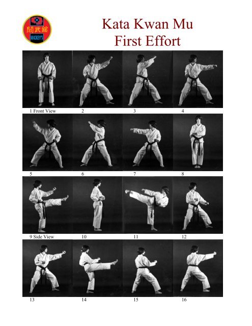 Kata Kwan Mu First Effort - Hickey Karate Center