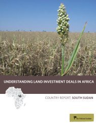 understanding land investment deals in africa - Oakland Institute