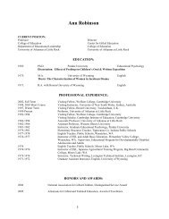 Assessment Details East Lab University Of Arkansas At Little Rock