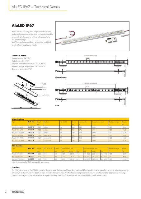 AluLED IP67 High efficient "plug & play" LED ... - Vossloh Schwabe