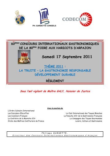 Samedi 17 Septembre 2011 - Arpajon