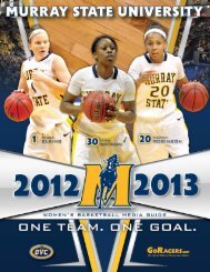 2012-13 Racers - Murray State University