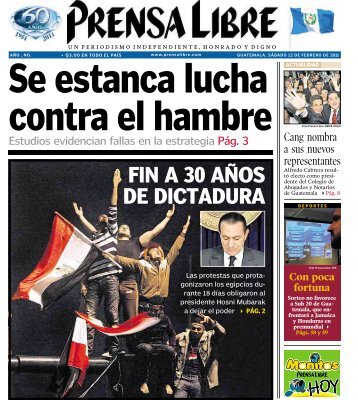 FIN A 30 AÃOS DE DICTADURA - Prensa Libre