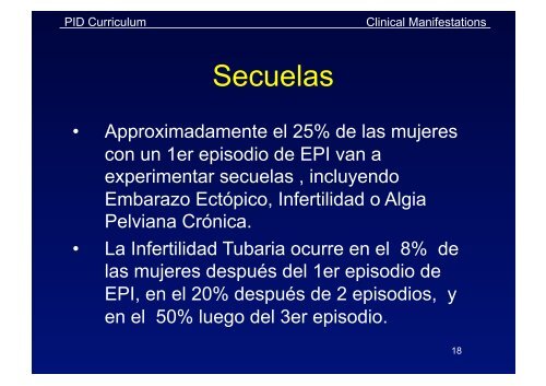 ENFERMEDAD PELVIANA INFLAMATORIA ( EPI ) - IGBA