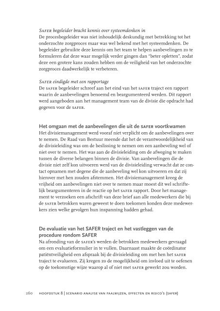 Rapport PatiÃ«ntveiligheid, de rol van de bestuurder - Veilige zorg ...