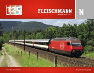 Fleischmann N Neuheiten 2012