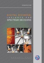 Digital Dividend: Insights for spectrum decisions - ITU