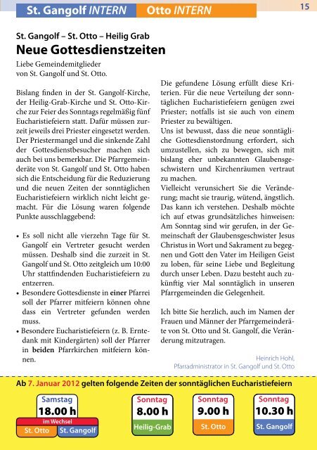 Pfarrbrief Weihnachten 2011.pdf - St. Gangolf