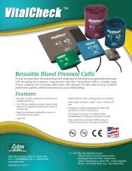 VitalCheck â¢ Reusable Blood Pressure Cuffs - Zefon International