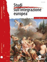 Numero 3 (settembre - dicembre) - Studisullintegrazioneeuropea.eu