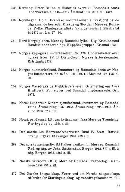 Ola Gjendem: Romsdal svart på kvitt - En ... - Romsdal Sogelag