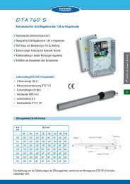 DTA 760 S - tormatic