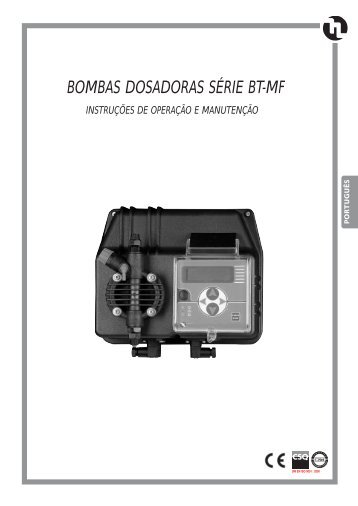 Manual Bomba Dosadora MultiFuncional BT-MF em ... - Etatron