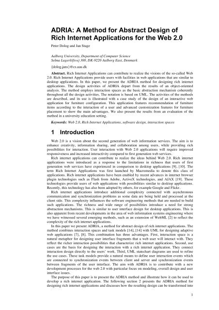 ADRIA: A Method for Abstract Design of Rich Internet Applications ...