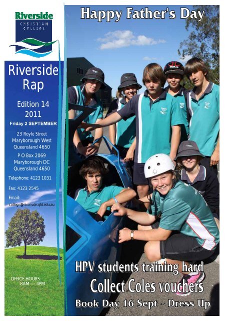 Riverside Rap - Riverside Christian College