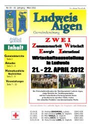 Veranstaltungen - Ludweis-Aigen