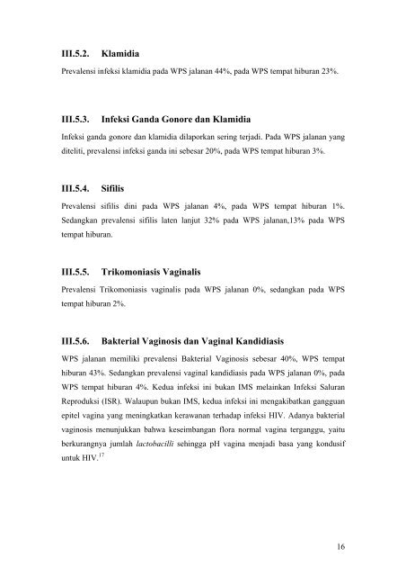 prevalensi infeksi saluran reproduksi pada - Komunitas AIDS ...