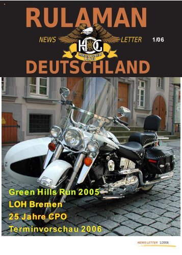 Newsletter 01 / 2006 - Rulaman Deutschland e.V.