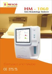 Auto Hematology Analyzer HM 1060 - inmesco