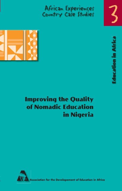 Improving the Quality of Nomadic Education in Nigeria. - ADEA