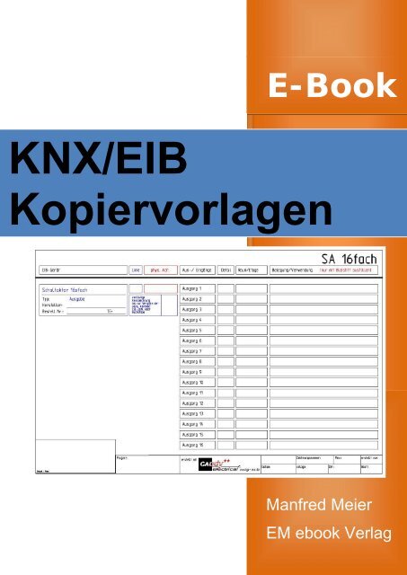 KNX/EIB Kopiervorlagen
