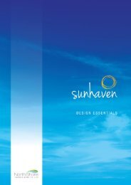 Sunhaven Village Design Essentials Sheet - Stockland