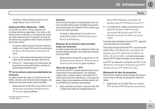 Manual de Instrucciones - ESD - Volvo