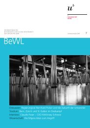 BeWL Heft 7 - Departement BWL - UniversitÃ¤t Bern