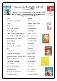 K1/K2 suggested reading list