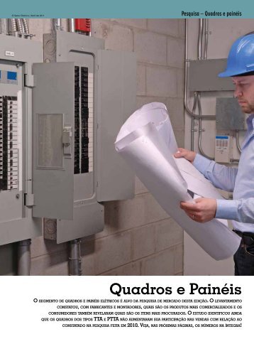 Quadros e Painéis - Revista O Setor Elétrico