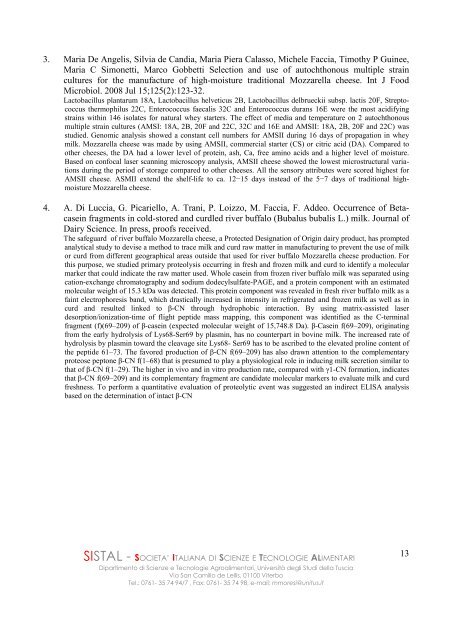 Fac-simile Scheda Linee di Ricerca - Federalimentare