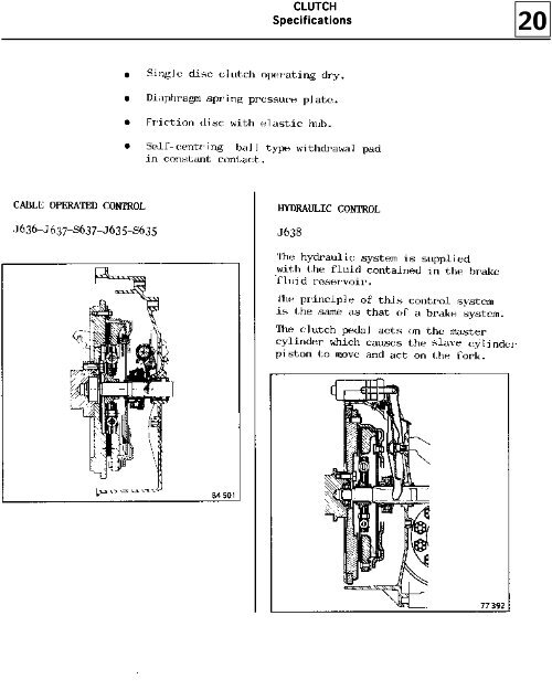 CLUTCH Specifications MatraSport.dk