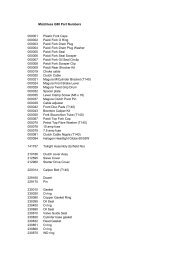 G80 Part Numbers - AJS and Matchless Archives