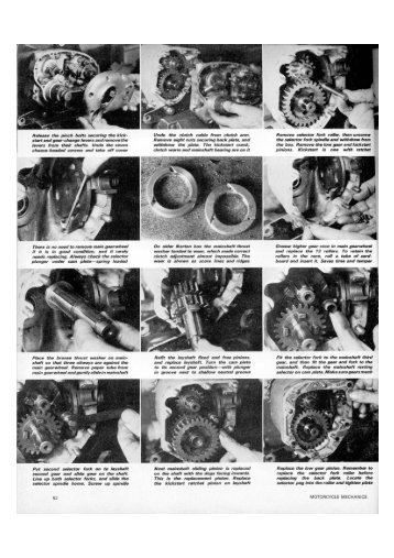 Norton 1956 amc gearbox (Motorcycle Mechanics oct 65