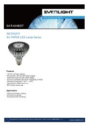 RETROFIT SL-PAR30 LED Lamp Series - Everlight.com