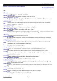Dictionary Of English Idioms And Idiomatic Expressions