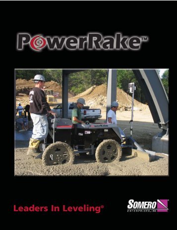 PowerRake Â® 3 - Somero Enterprises