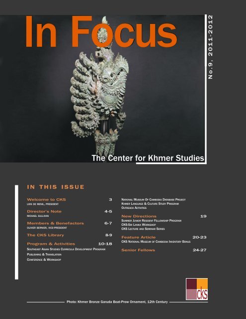 2011-2012 - Center for Khmer Studies