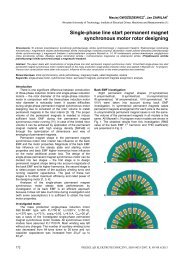 Single-phase line start permanent magnet synchronous motor rotor ...