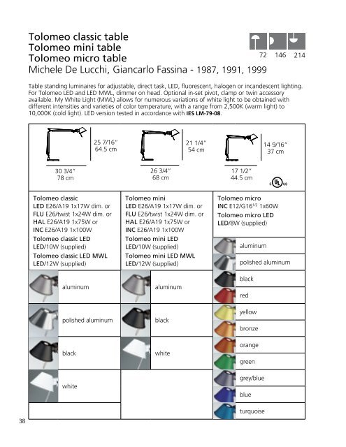 2013 Pocket Catalog Edition 6 - Artemide